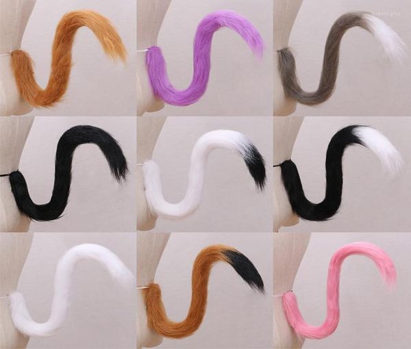 Party Supplies Autre événement Adults Kids Cosplay Anime Plelue Long Cat Tail Halloween Costume ACCESSOIRES DES DRAVES 1634358