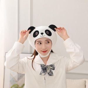 Suministros de fiesta Panda Hat Cartoon Animal Healwear Funy Lindo Festival Halloween Carnaval Anime Cosplay Unisex