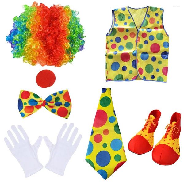 Fournitures de fête Pessenar Cost Costume Clown Accessoires Perre
