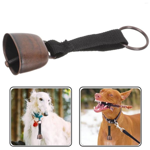 Suministros de fiesta collares de cachorros Bear clips de campana de campamento Alarma de campanas para caminar para decorar animal colgando alerta novio