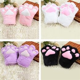 Feestartikelen Sexy The Maid Cat Mother Cats Claw Handschoenen Cosplay Accessoires Anime Kostuum Pluche Handschoenen PAB Partys Glove Supplieszc965