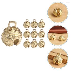 Feestbenodigdheden kleine koperen klokbellen klein voor ambachten metaal vintage decoratie ornament rustiek