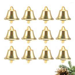 Fournitures de fête, petites cloches dorées, Mini artisanat, Jingle de noël de 14Mm, cloche décorative pour arbre de noël, 120 pièces