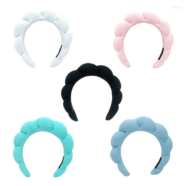 Party Supplies Spa Bandband pour laver le visage Yoga Spirband Sponge Band Band Skinc