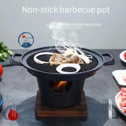 Party Supplies Wepick Japonais One Person Barbecue Grills Korean Style Multifonctionnel Outdoor Portable BBQ Alcool