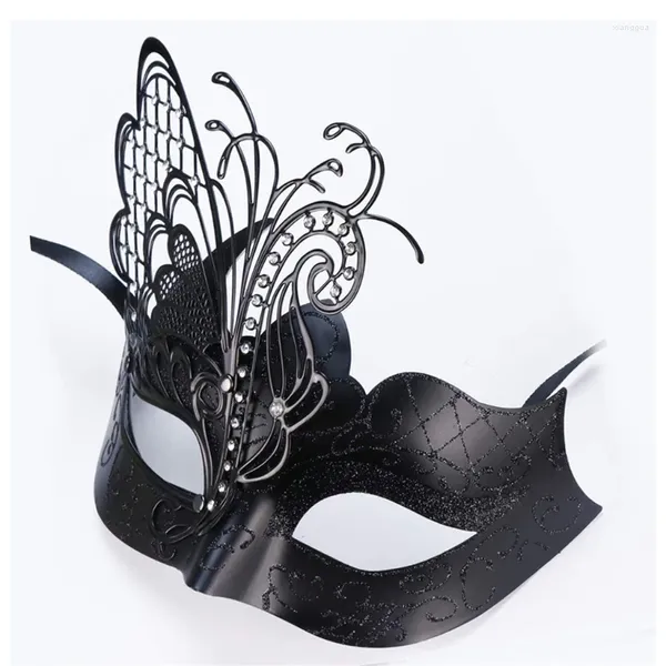 Suministros de fiesta para mujer, máscara para ojos para fiesta, baile de máscaras, disfraz Sexy, decoraciones de media cara para Halloween