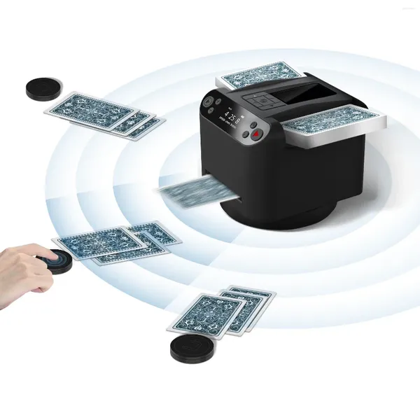 Fournions de fête YouPai-Automatic Carte Shuffler et Dispensateur de concessionnaire jouant à l'outil de transaction Machine de poker MAX MAX V 5 2 IN 1