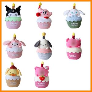 sanrio speelgoed Cinnamoroll Melody Kuromi pop zingt luminescentie en knuffels verjaardagscadeau voor kinderen en meisjes