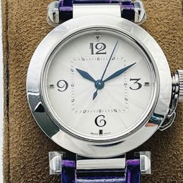 Pasha Women Designer Watches for Mens Quartz Movement Watch Relojs 35mm Casual Luxury polshorloge mode