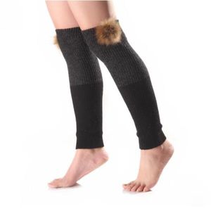 Pashm Jambières Genou Contraste Élevé Couleur Poignets De Botte Toppers Leggings Femmes Filles Pied Automne Hiver Bas Lâches Chaussettes Vêtements