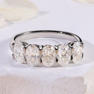Pass Test D Color Moisanite Ring Jewelry 925 Sterling Silver Pass Test 2.5ct Moisanite Diamond Ring pour les filles