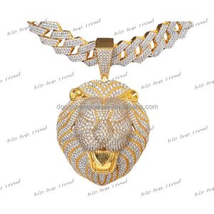 Passeer de diamant testpen sieraden hiphop moissaniet diamant 925 zilveren sterling 18k goud ijsje out out ieopard hanger