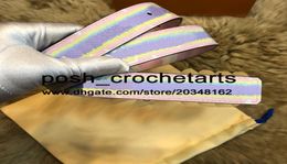 Pastelroze riemen tie-dye riem voor Escale Tie Dye Fashion-riem wordt geleverd met doos 3823732