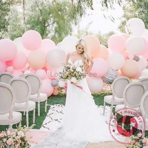 Pastel Ronde Latex Grote Ballon Verjaardagsfeestje Opblaasbare Grote Helium Macaron Ballonnen Groothandel Boog Decor 5-36inch Ballon HKD230808