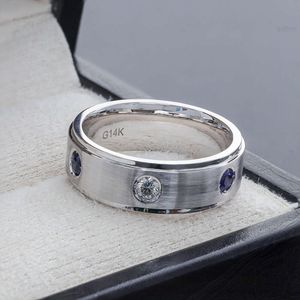 Paston personalizado preço de atacado anéis de prata esterlina para homens anel de moissanite Vvs