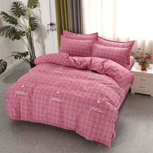 Pastorale bed Beddengoed Patroon Dekbedovertrek Single Double Queen Size Beddcloges Nordic Quilt Covers (slechts 1PC Dekbedovertrek) F0333 210420