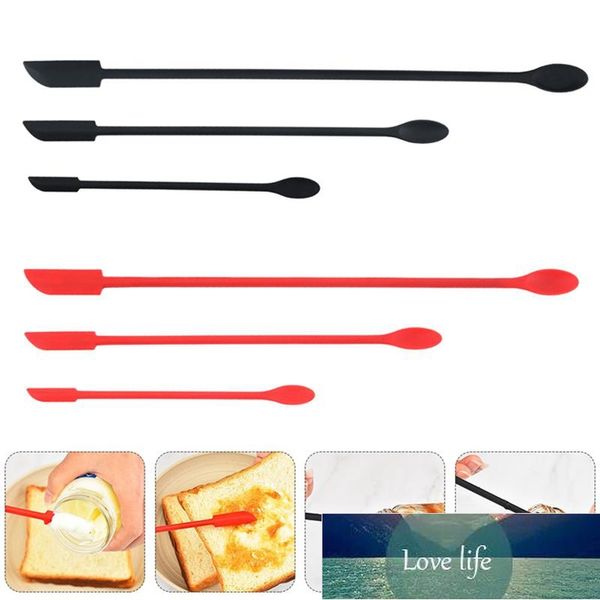 Outils de pâtisserie, Mini spatule créative en Silicone à petite pointe, ensemble de cuisson de confiture