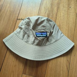 Patagonias Bucket Hat pêcheur séchage rapide, imperméable, couple de crème solaire mince chapeau