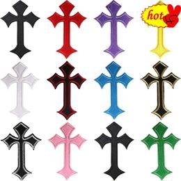 Patch Thermocollant Hard Rock Bible Stitch pour vêtements Fer sur broderie croisée Grand lot en vrac Designer Petit coudre Diy Fusible