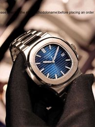 Patekly Filippely Luminoso Movimiento Pak Sapphire Glass Luxury Watch Superclone Classic Luminous Watch Vistentos Publicar First Trend Men