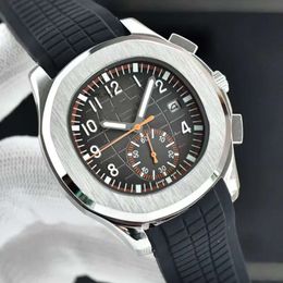 PatekPhilippe Watch mode Luxe topkwaliteit Men Watch Designer Horloges Hoogwaardige Orange 5968 Automatische beweging 41 mm Maat PP Roestvrijstalen riem 24SS 142