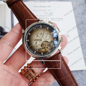 PatekPhilippe Watch groot vliegwiel volledig automatisch machines 40 mm maat luxe horloge voor mannen roestvrijstalen band business saffier b27b