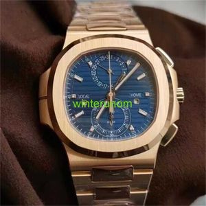 Pateksphilipes Horloges Heren Sport Elegante serie 40,5 mm diameter Automatisch mechanisch horloge 5990-1R-001 18k roségoud HBGD0L