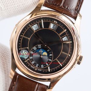 Patesk Designers 37 mm Watches Mondphasen Business Pols Automatische heren Lurxuy AAAA 5205G PP5205G-013 KLAKBAARS KLASSIEKE HOUKTES 432 MONTREDELUXE