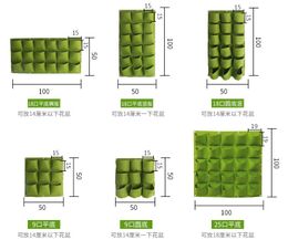 Patio, césped, jardín, suministros de jardín, bolsa de pared para plantas.