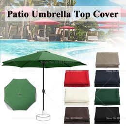Patio Umbrella Remplacement Tissu étanche à plage Hexagonale Hexagonale Garden extérieur Protection UV Protection parasol Tableau parapluie de Sunshade 240329