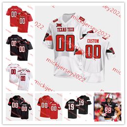 Patrick Mahomes II Texas Tech Football Jersey Custom Stitched Mens Youth Donny Anderson E.J. Holub Dave Parks Gabe Rivera Kerry Hyder Jr. Maillots Texas Tech Red Raiders