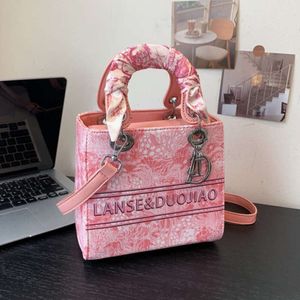 Patroon Klassiek Gedrukt Chinese Stijl Daifei Tas High-end Textuur Handtas Niche Ontwerp 2024 Nieuwe Enkele Schouder Crossbody