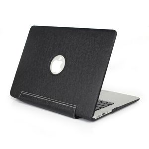 Funda protectora de plástico de piel sintética de lujo para Macbook Air Pro Retina 13 15 16 pulgadas fundas de protección dura parte delantera trasera