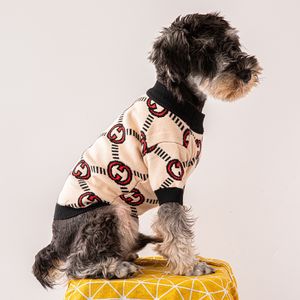 Pull à motif pour animaux de compagnie, vêtements de styliste pour chiens/chats, Chihuahua Shiba, chien poméranien, vêtements pour chiens de petite et moyenne taille