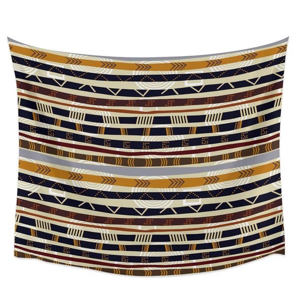 Texture de motif style africain Hippie Tapestry Tissu mur suspendu plage décor décor tissu tapis yoga tapis de canapé
