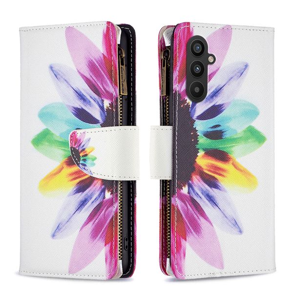 Étuis à motifs pour MOTO G42 G310 G22 G21 G11 G20 C1 Plus 1.4 5.4 3.4 2.4, portefeuille à fermeture éclair, coque de téléphone en cuir Fundas Capa