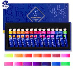 Paul Rubens 14 s 5 ml Opéra fluorescent brillant tubulaire aquarelle art fournitures de peinture