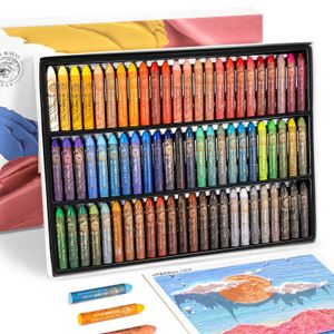 Paul Rubens 72 kleuren oliepastel Bullet Tip krijt levendige kleuren tekenen schilderpennen voor kunstenaars beginners studenten kind 240227
