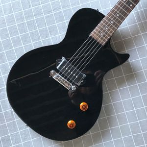 Pequeña guitarra eléctrica negra de Paul, como en la imagen, P90, envío gratis