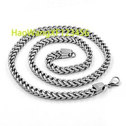 PAVA Custom fashion 3mm 4mm 5mm 6mm heren Franco collier punk roestvrijstalen ketting mannen en vrouwen hiphop unisex