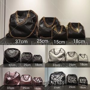Nieuwe Stella McCartney Falabella Large Tote Bag Women Black Luxury Designer Shopping Chain Bags Wallet Messenger Lederen Handtassen Schouder Kwaliteit Portemoesjes Crossbody