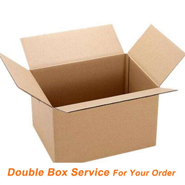 Paiement pour le service Double Box [EPACKET 5usd] [DHL FedEx EMS 15usd] Frais de paiement supplémentaires pour le service Double Box