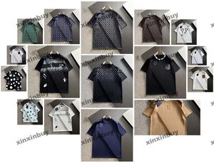 Xinxinbuy Diseñador de hombres Camiseta Camiseta 2024 Camuflaje Bordado de letras 1854 Manga corta Algodón Mujer Azul Negro Blanco Verde Caqui M-2XL