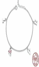 Bracelet à charme plaqué en argent PB1 pour les femmes Chaîne Murano Glass Beads Bracelet Authentic Jewelry1519142