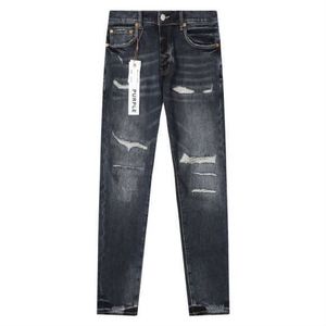 PBlien gagne un jean pour homme, pantalon en denim déchiré, élastique, petit pied, coupe slim, tendance, nouvelle collection printemps