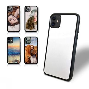 Étui vierge par Sublimation 2D, livraison gratuite, coque de téléphone à transfert de chaleur pour iPhone 12 11 Pro x xr xs max 7 8 8plus