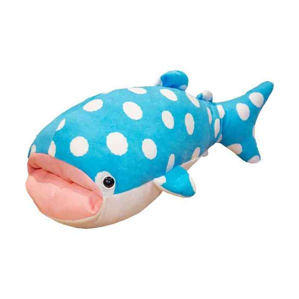 Pc Cm Cartoon Shark Cuddle Sea Animal Dolls Large Blue Whale Soft Toy Fish Beautiful Children Regalo de cumpleaños J220704