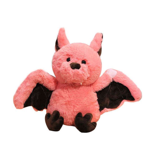 Pc Cm Cute Bat Hugs Kawaii Dolls Filled Soft Dark Elf Toys Regalo de cumpleaños para niños Kids bed Time Story J220704