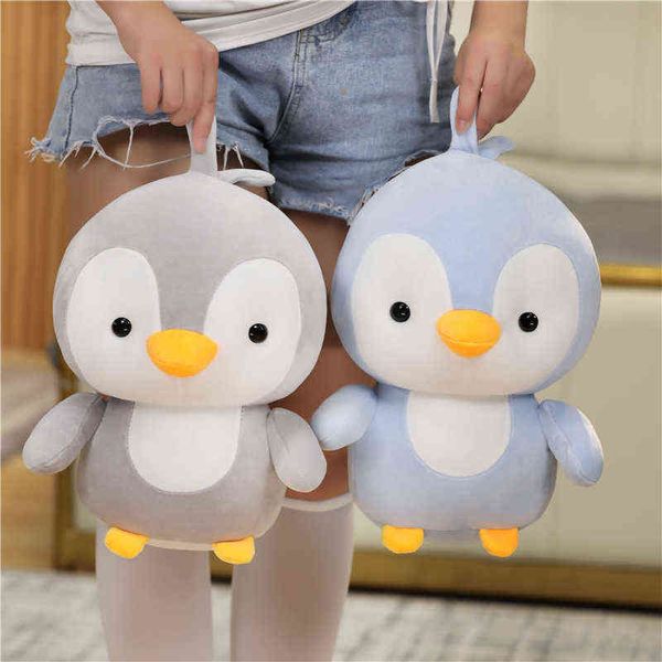 Pc Cm Kawaii Couple Doux Pingouin Câlin Animal Coussin Belles Poupées Bébé Filles Saint Valentin Cadeau De Noël J220704