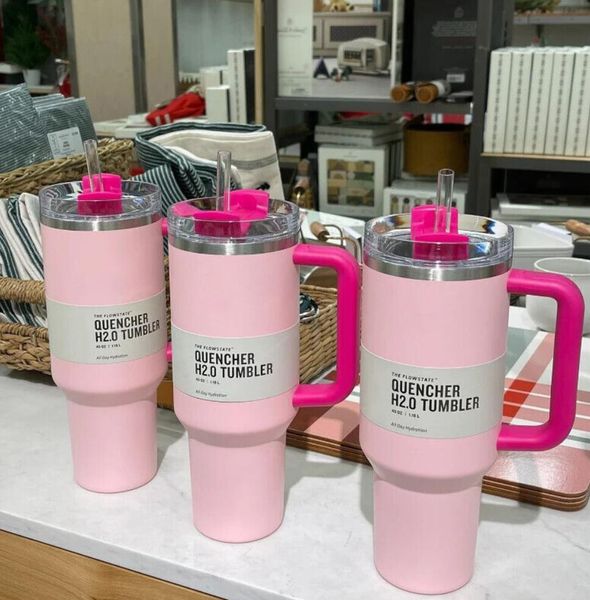 PC DHL Pink Flamingo Oz extincteur H tasses à café en plein air tasse de voiture de camping